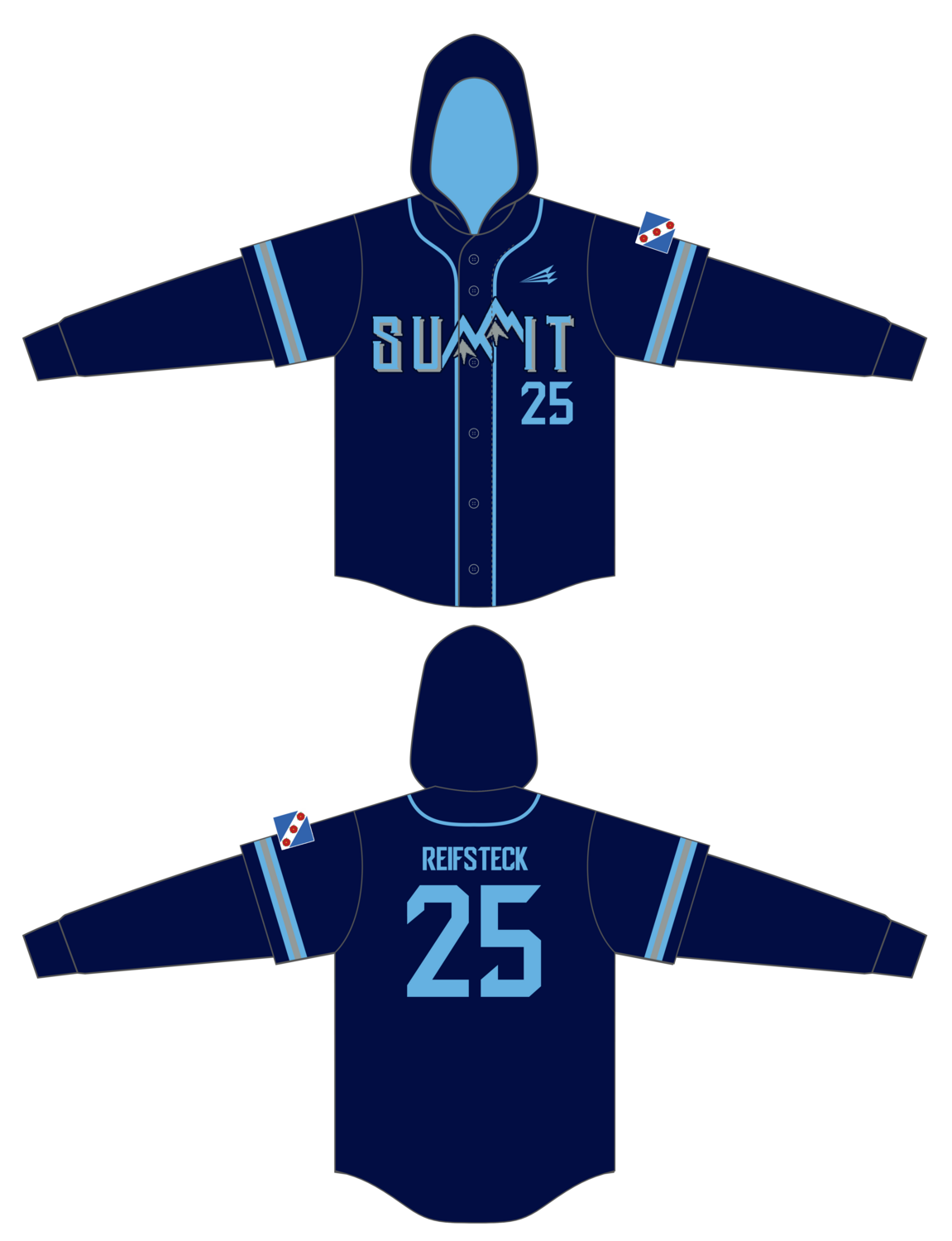 Crozet Summit Custom Hoodzie #HZY1