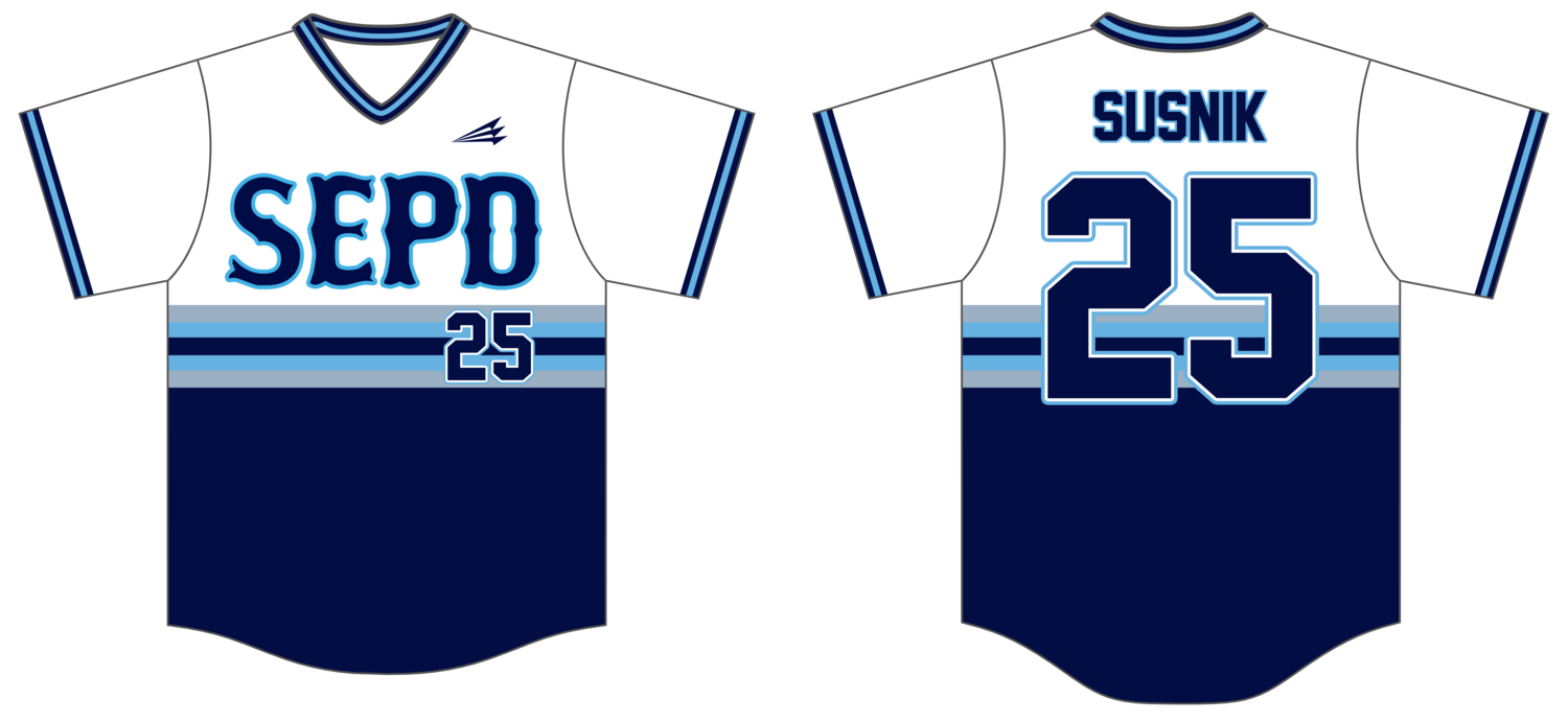 SEPD Custom HexaFlex Baseball Jersey #J2b