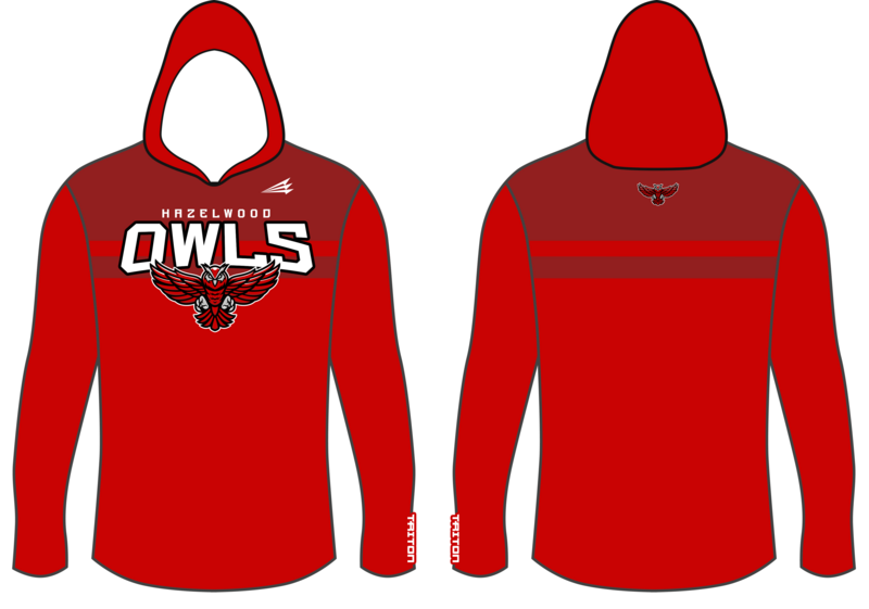 Hazelwood Owls Custom NanoHood Shooter Shirt #NH1