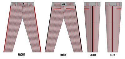 South Sumter Raiders Custom Long Relaxed Baseball Pant #BP3B