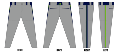 OTB Custom Athletic Baseball Pant #BP7A