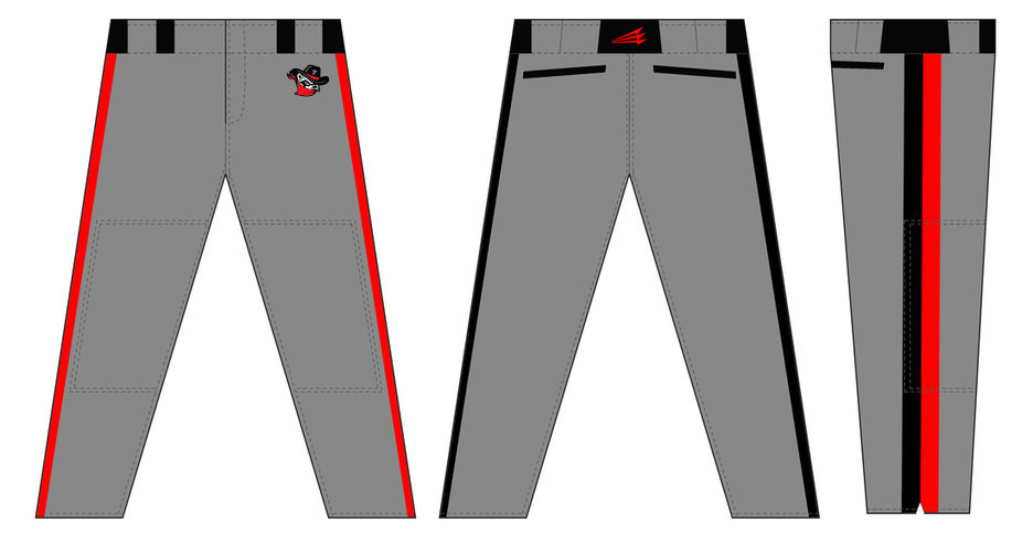 FRANKLIN RIVER BANDITS Custom Baseball Pants Design #1