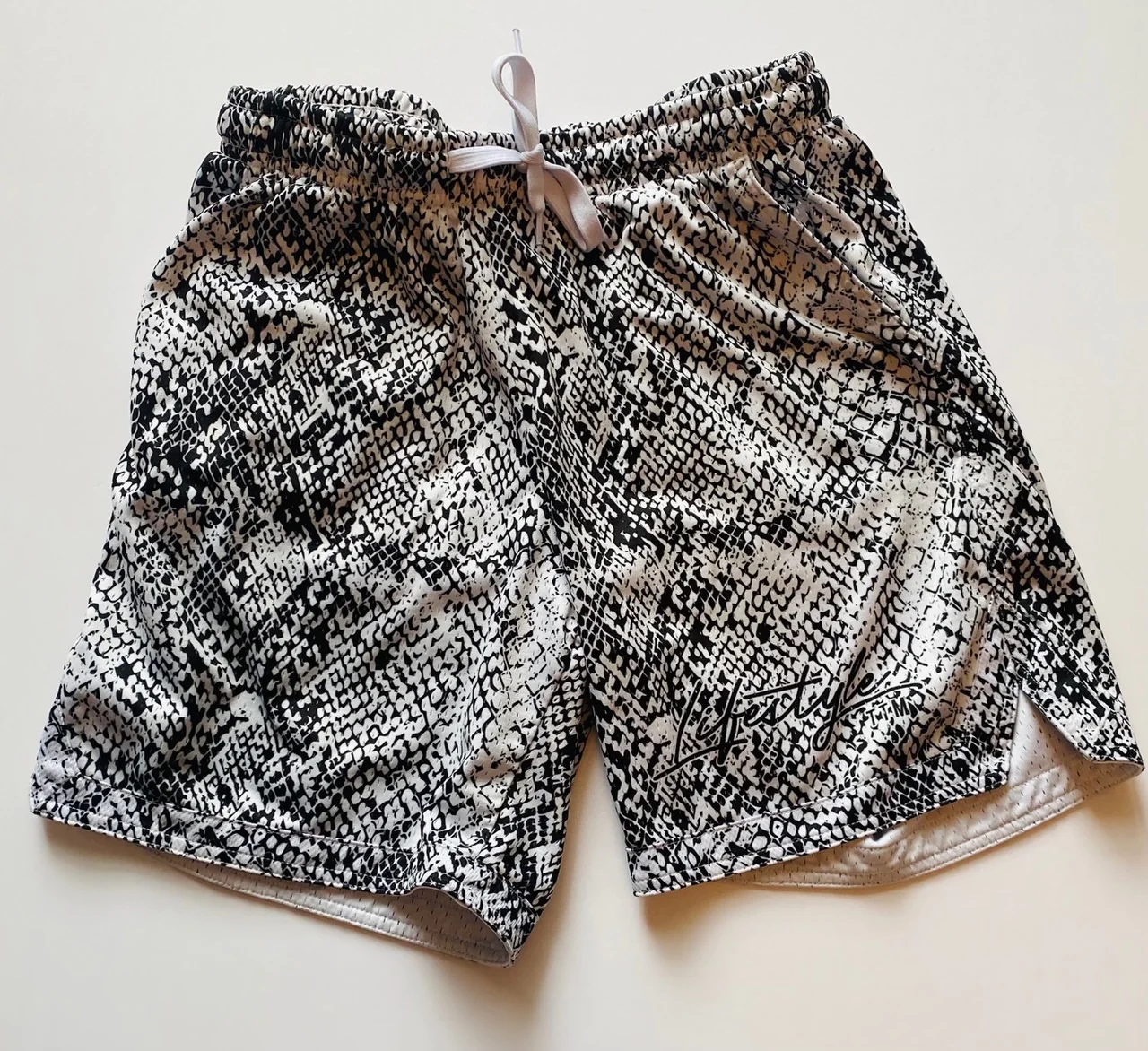 TTM x Triton Lifestyle Custom Mesh Retro  Shorts - Snake