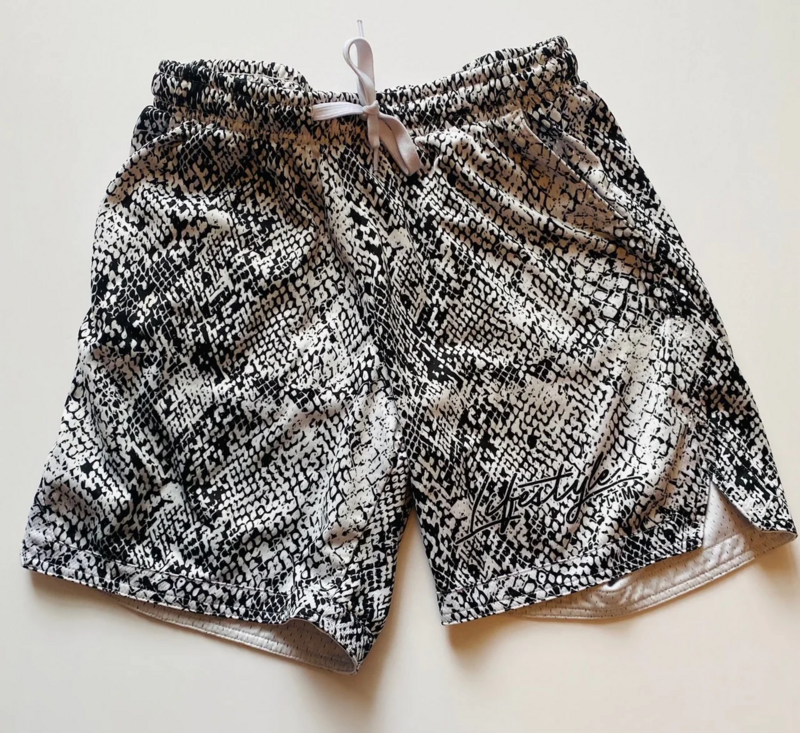 TTM x Triton Lifestyle Custom Mesh Retro  Shorts - Snake