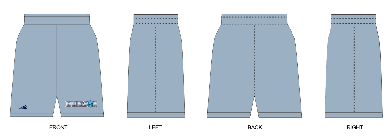 Blue Sox Custom Revolution Pocket Shorts #RV5