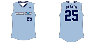 Blue Sox Custom HexaFlex Softball Jersey #J10