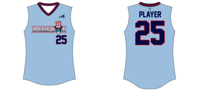 Blue Sox Custom HexaFlex Softball Jersey #J12