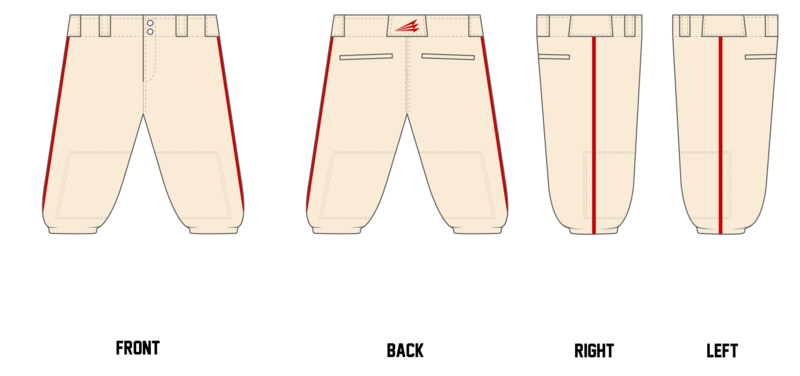 Oxford Cubs Custom Knicker Baseball Pant #BP6