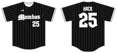 Mambas Baseball Custom HexaFlex Baseball Jersey #J11B