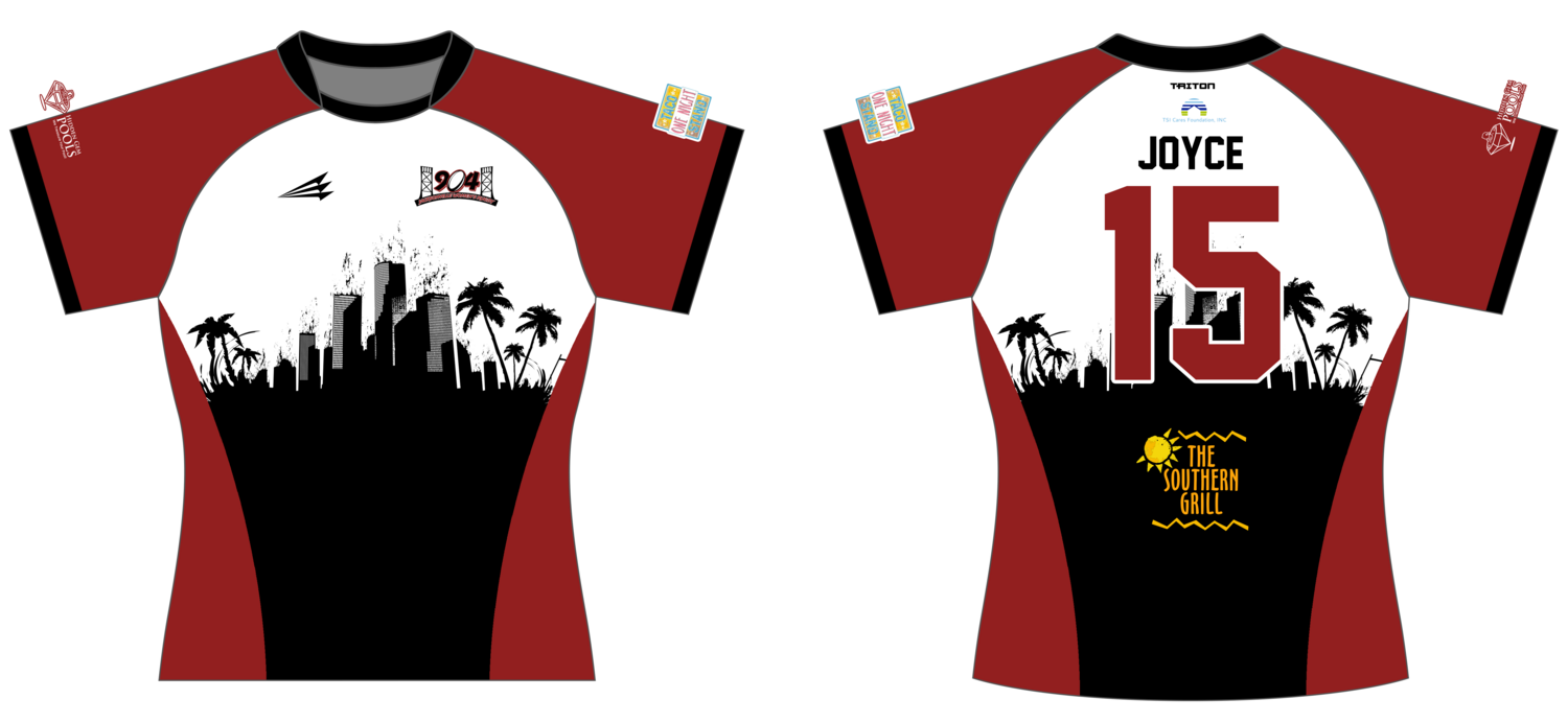 Jacksonville Womens Rugby Custom NanoDri Rugby Jersey #J3e