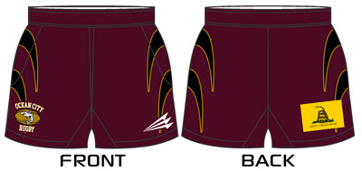 Ocean City Rugby Custom Rugby Shorts #RS2b