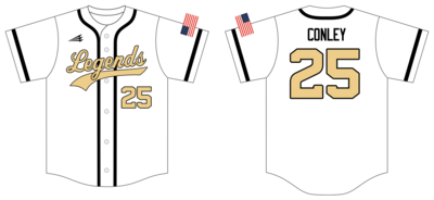 Lost Coast Legends Custom HexaFlex Baseball Jersey #J6c