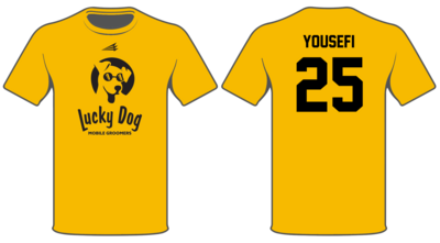 Lucky Dog Mobile Groomers Custom HyperTee #HT2