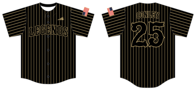 Lost Coast Legends Custom HexaFlex Baseball Jersey #J5c