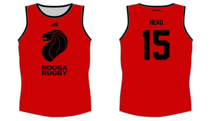 Chattanooga Rugby Football Club Custom NanoDri Singlet #SN1