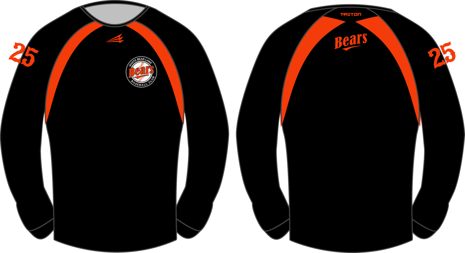 White Bear Lake Bears Custom Vulcan Pullover #VP2C