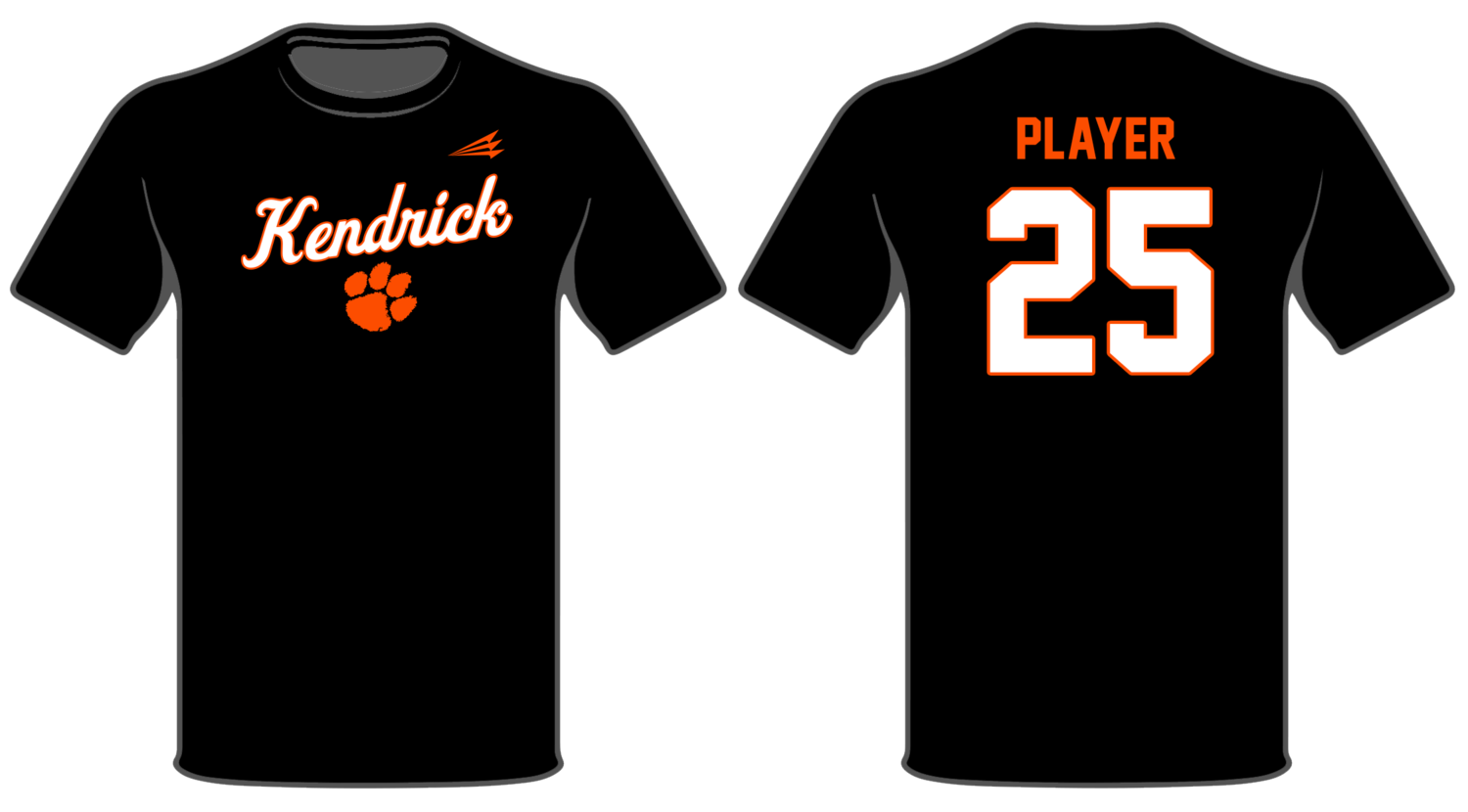 Kendrick Tigers Custom HyperTee #HT1
