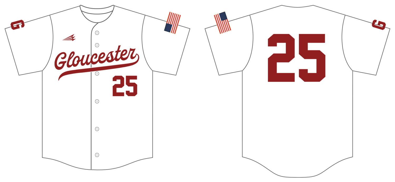 Gloucester High School Custom NanoDri Baseball Jersey #J3b