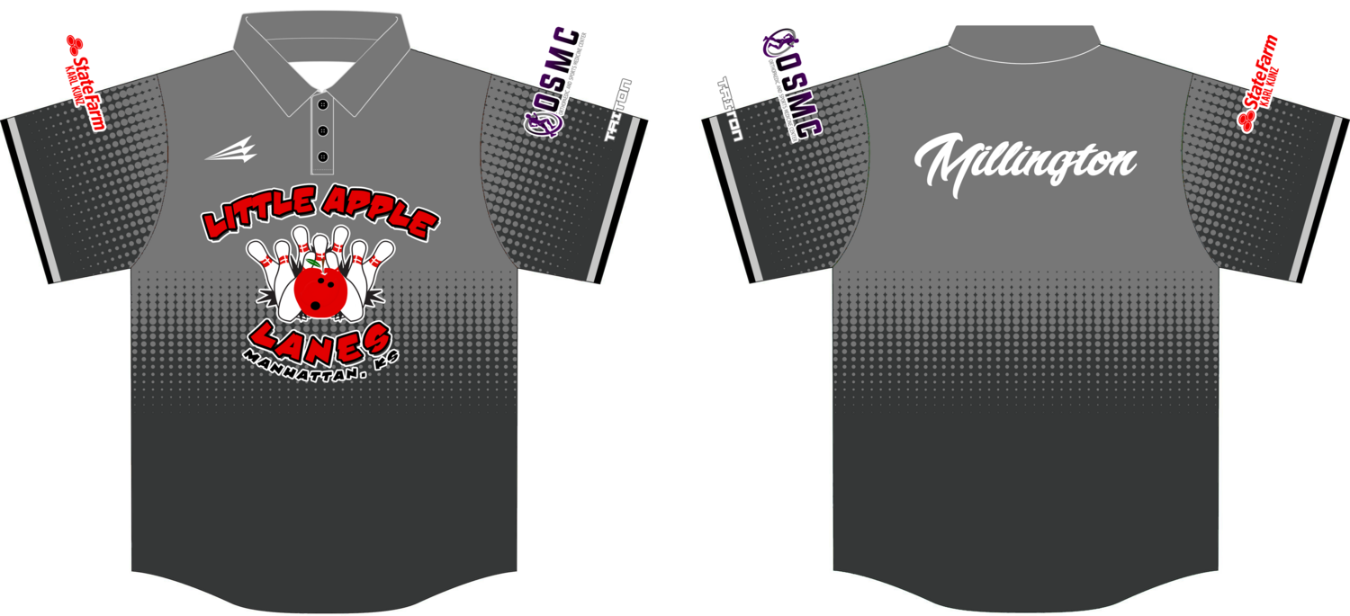 Little Apple  Lanes Custom HyperPolo #HP10C