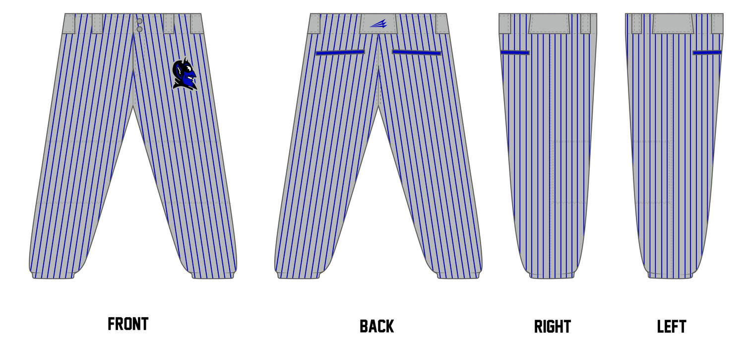 Lady Blue Devils Custom Fastpitch Pant #FP4