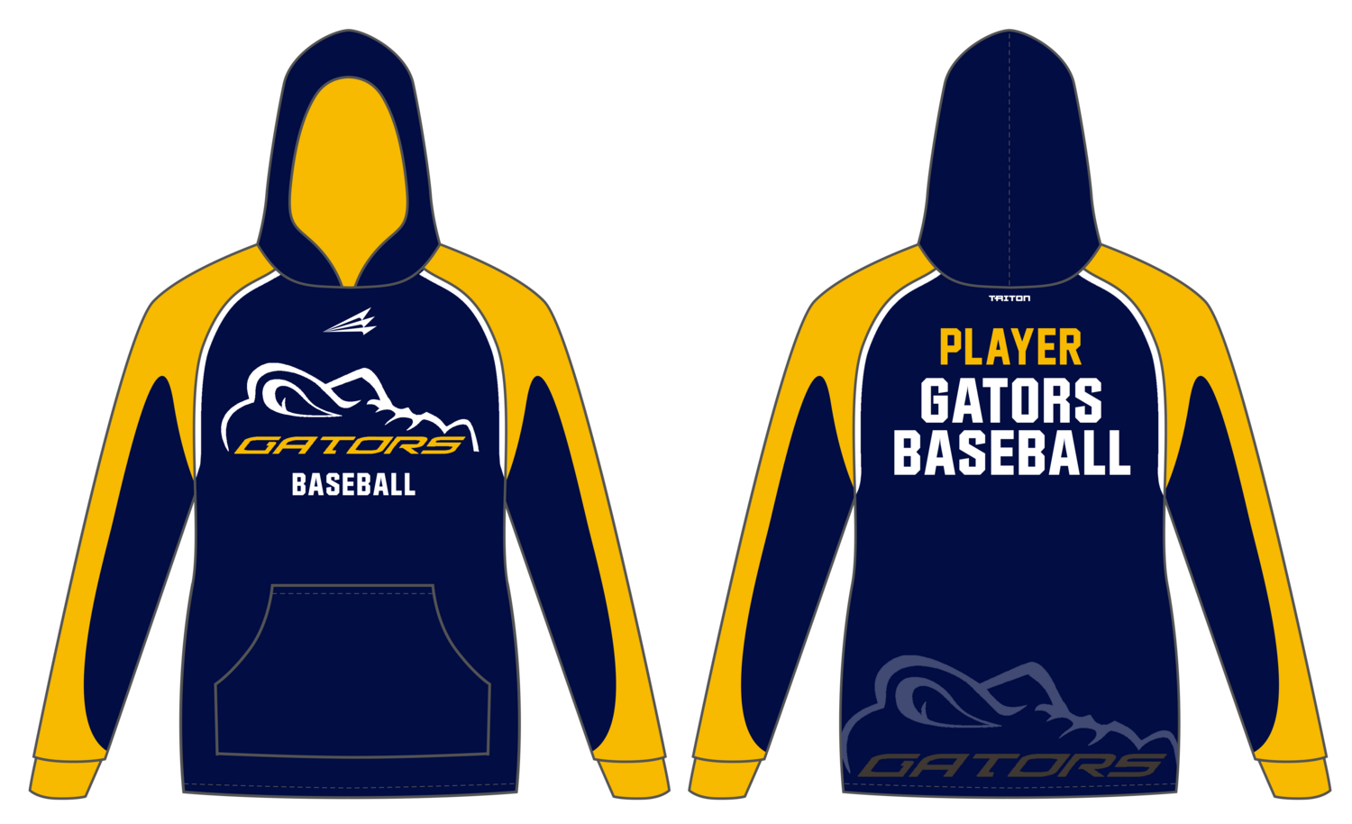 Gators Baseball Custom Vulcan Hoodie #VH1