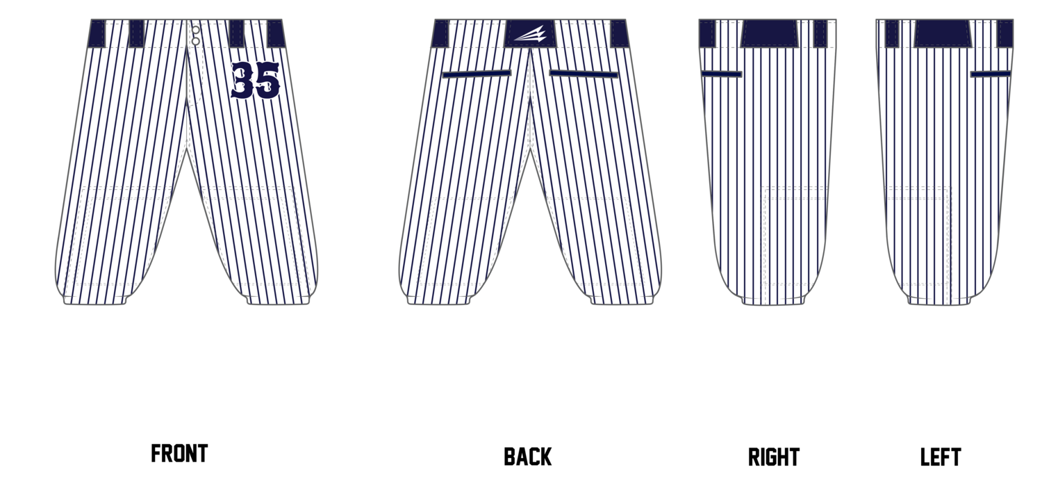 Gators Baseball Custom Knicker Baseball Pant #BP2C