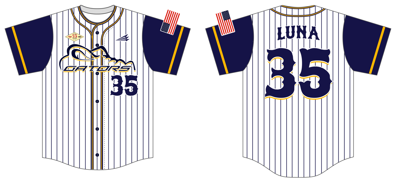Gators Baseball Custom HexaFlex Baseball Jersey #J2B