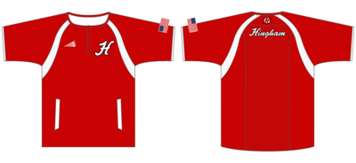 Hingham Baseball Custom Cage Jacket #CC1A
