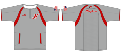 Hingham Baseball Custom Cage Jacket #CC2