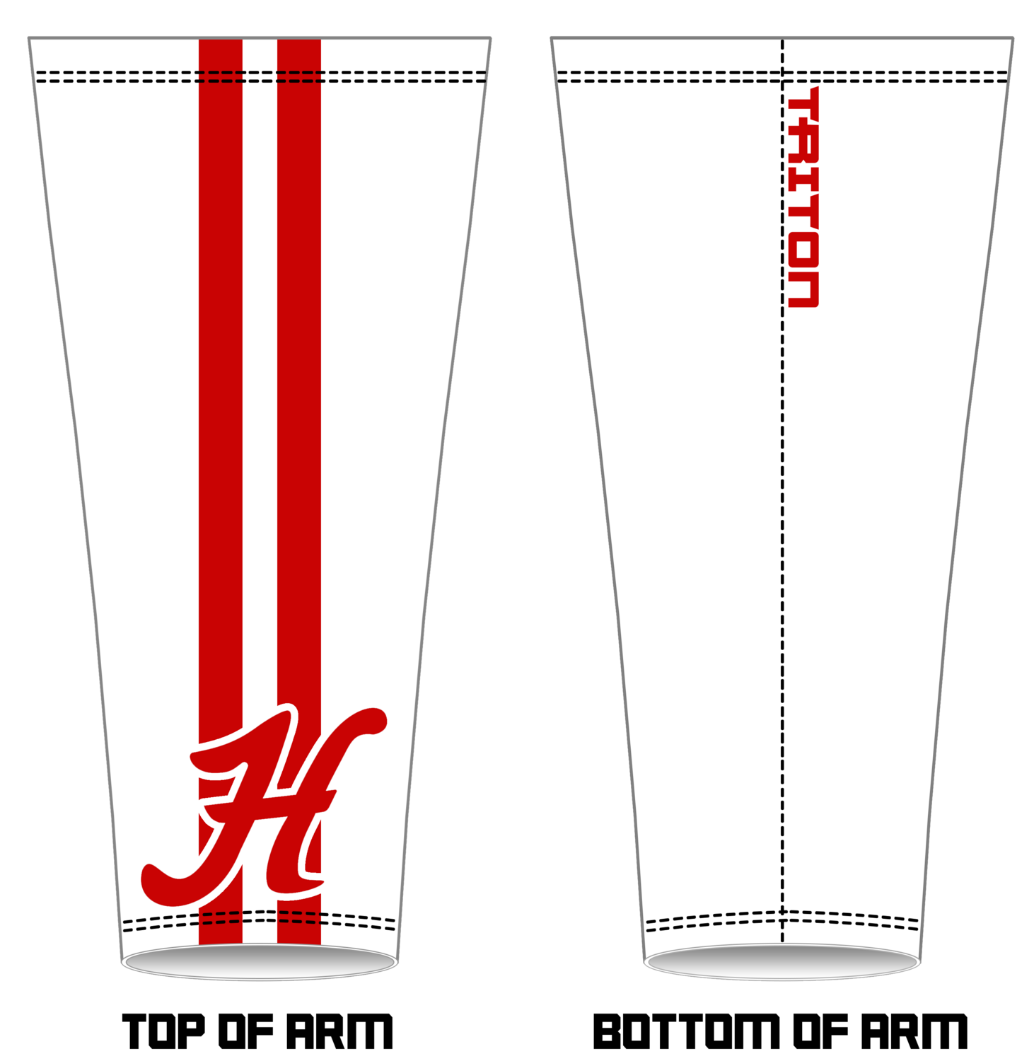 Hingham Baseball Custom Arm Sleeve #AS3