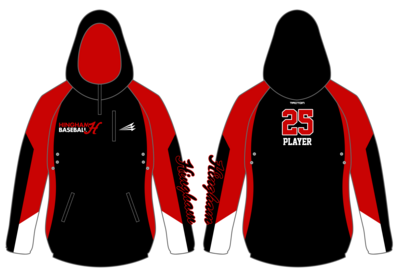 Hingham Baseball Custom Gladiator Hoodie #GH3