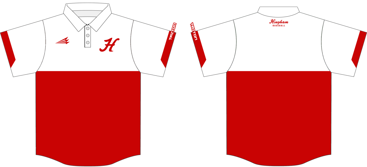 Hingham Baseball Custom HyperPolo #HP1