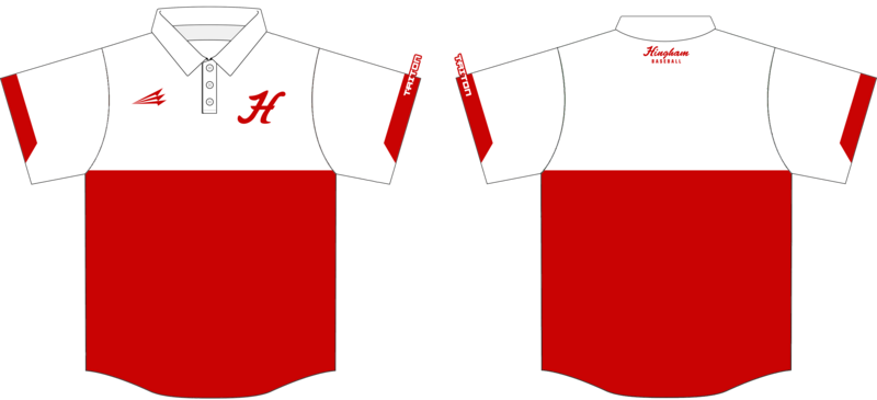 Hingham Baseball Custom HyperPolo #HP1