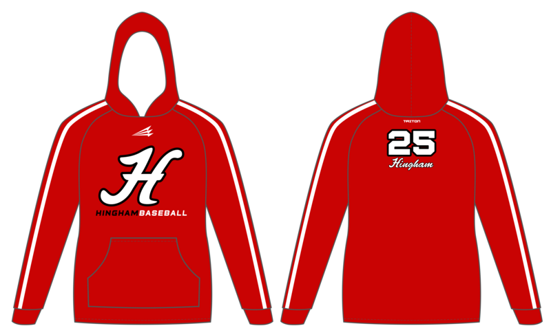 Hingham Baseball Custom Vulcan Hoodie #VH2A