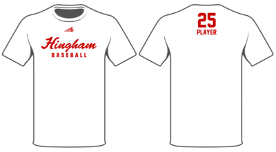 Hingham Baseball Custom HyperTee #HT3