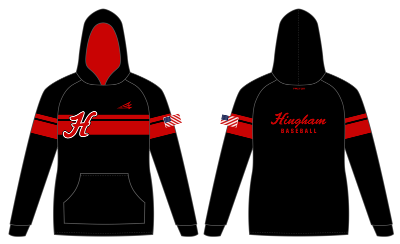 Hingham Baseball Custom Vulcan Hoodie #VH8
