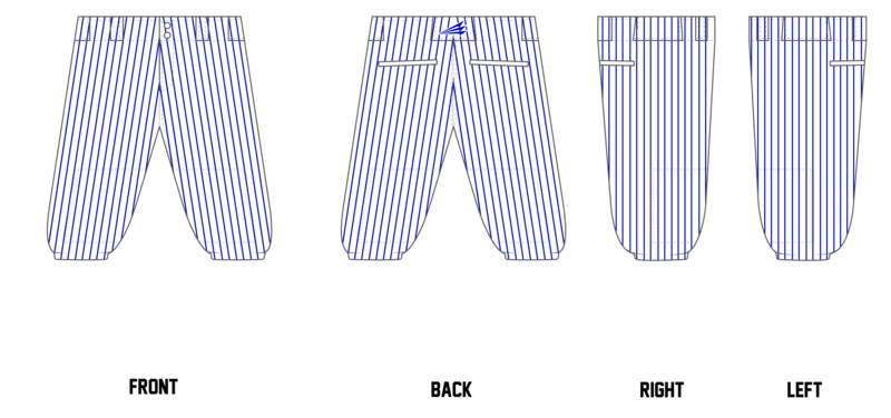 Chosen Few Custom Knicker Baseball Pant #BP20BK