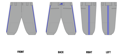 Chosen Few Custom Knicker Baseball Pant #BP21BK