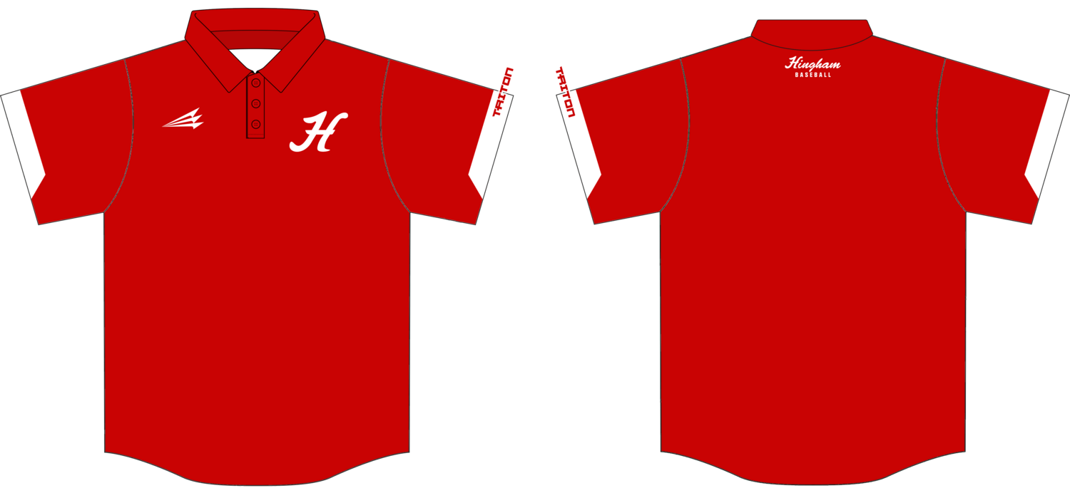 Hingham Baseball Custom HyperPolo #HP2
