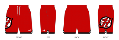 Hingham Baseball Custom Retro Mesh Shorts #MS1
