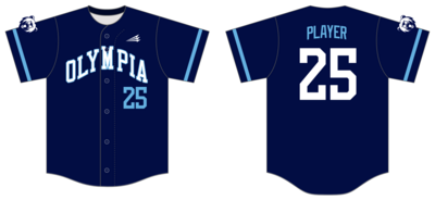 Olympia Baseball Club Custom HexaFlex Baseball Jersey #J2
