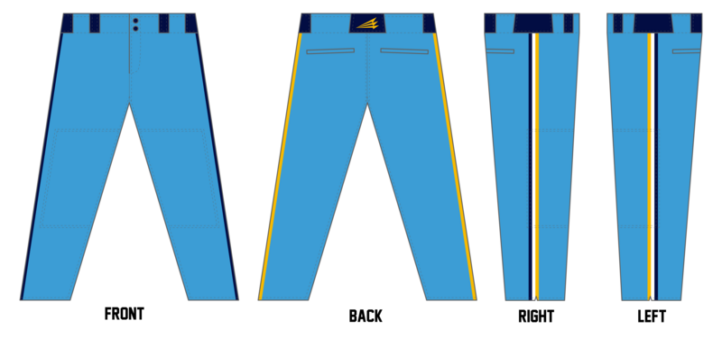 Stephenville Sox Custom Long Relaxed Baseball Pant #BP11