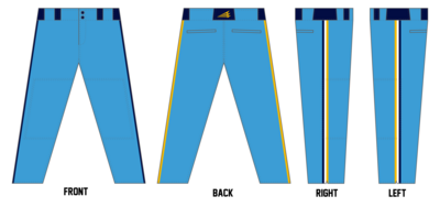 Stephenville Sox Custom Long Relaxed Baseball Pant #BP11