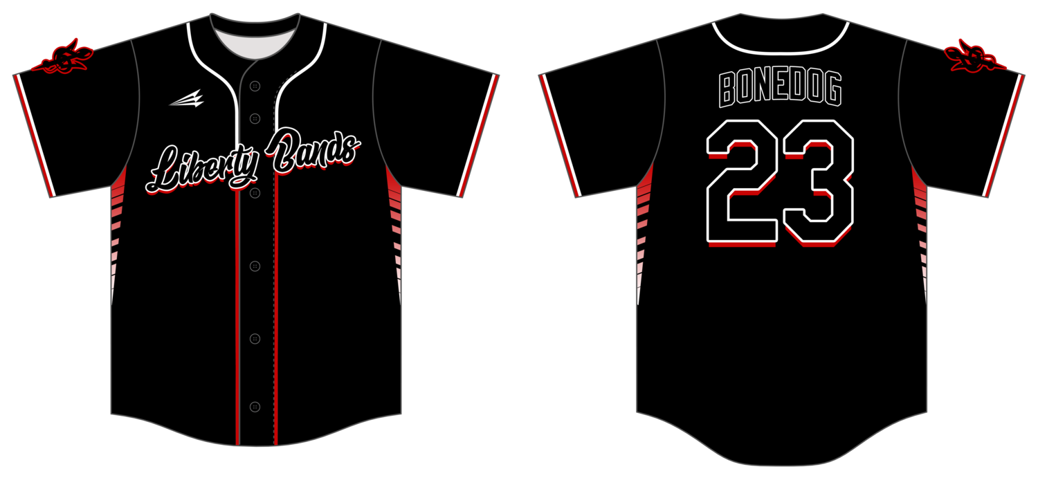 PRIDE of Liberty Band Staff Custom NanoDri Baseball Jersey #J3c