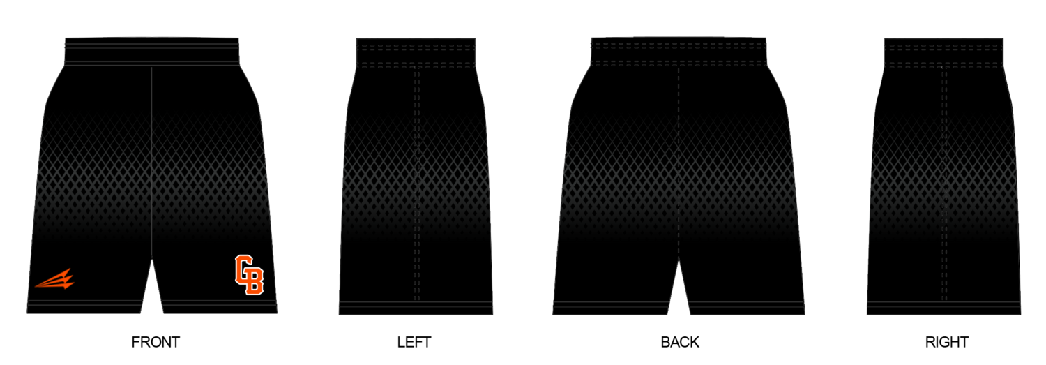 Georgetown Mavericks Custom Revolution Pocket Shorts #RV1B