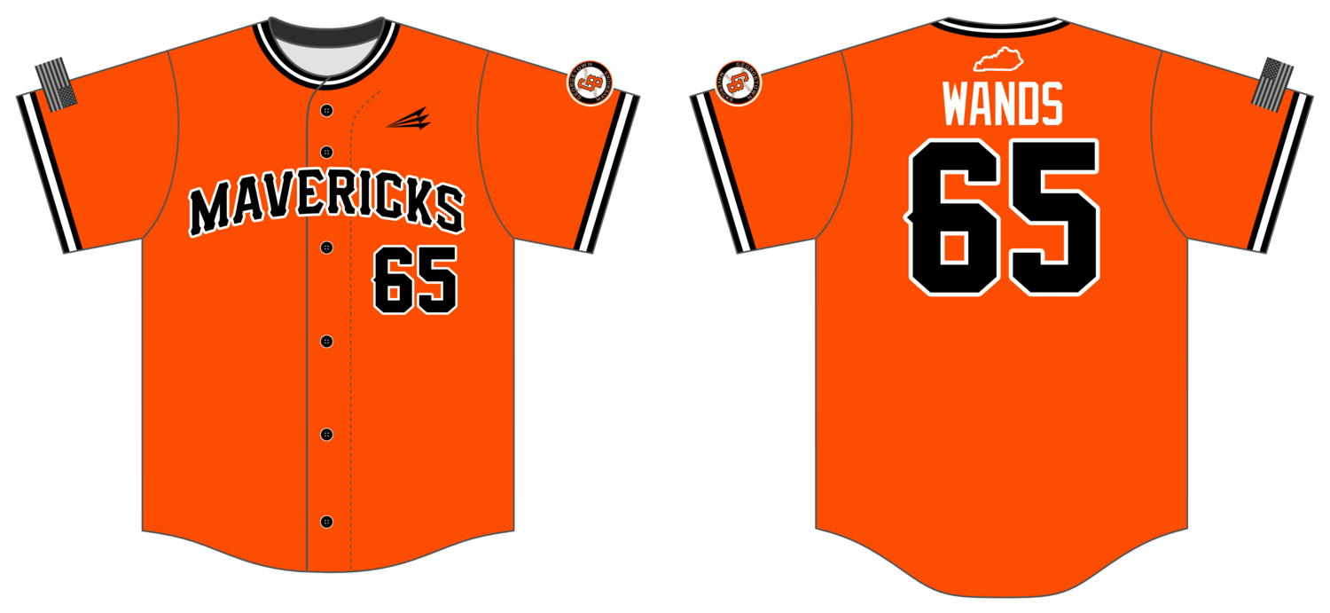 Georgetown Mavericks Custom Hexaflex Baseball Jersey #J2D
