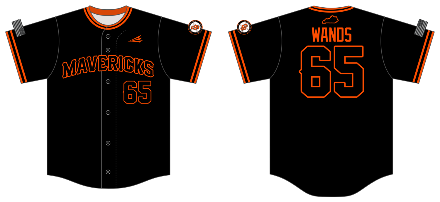 Georgetown Mavericks Custom Hexaflex Baseball Jersey #J3D