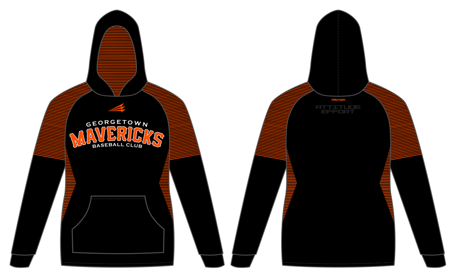 Georgetown Mavericks Custom Vulcan Hoodie #VH3
