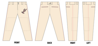 Chafing The Dream Custom ProFit Baseball Pant #BP1C