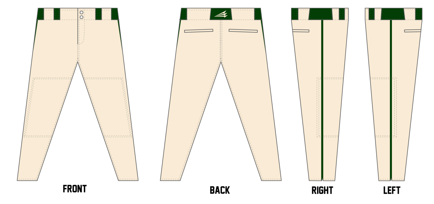 Richland County Raptors Custom ProFit Baseball Pant #BP11BP